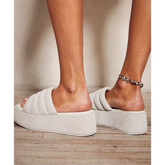 free people almost paradise platform sandals 36.5 nov sale - Picture 4 of 12